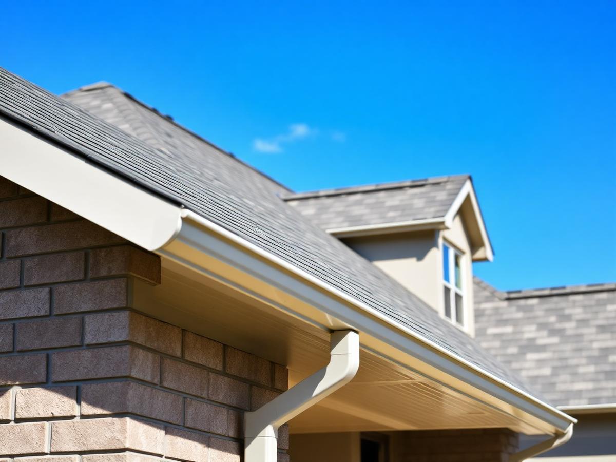 New roof shingles